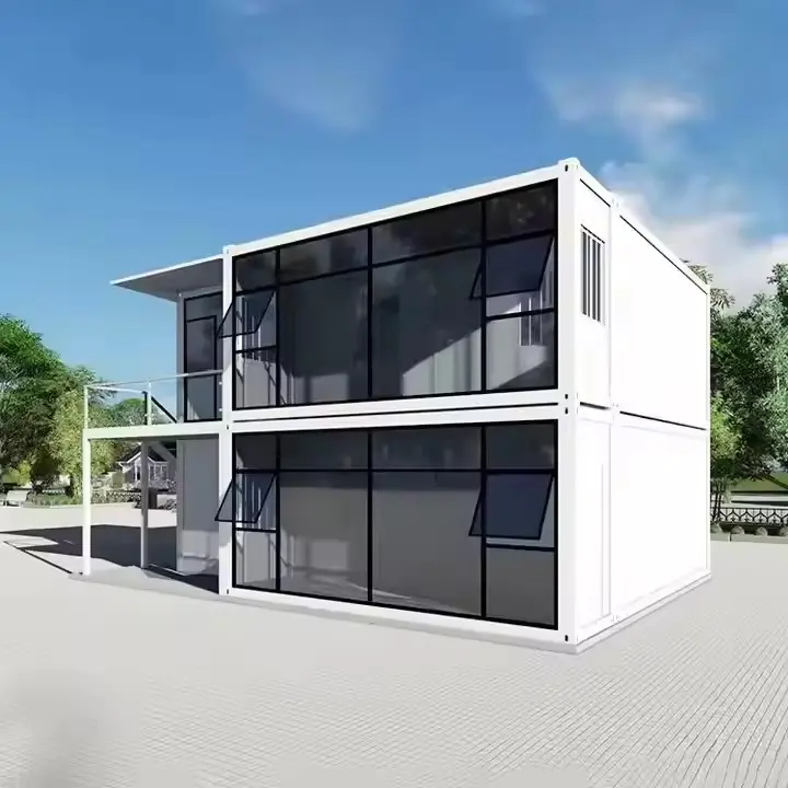 2 spálňa kontajnerový dom
