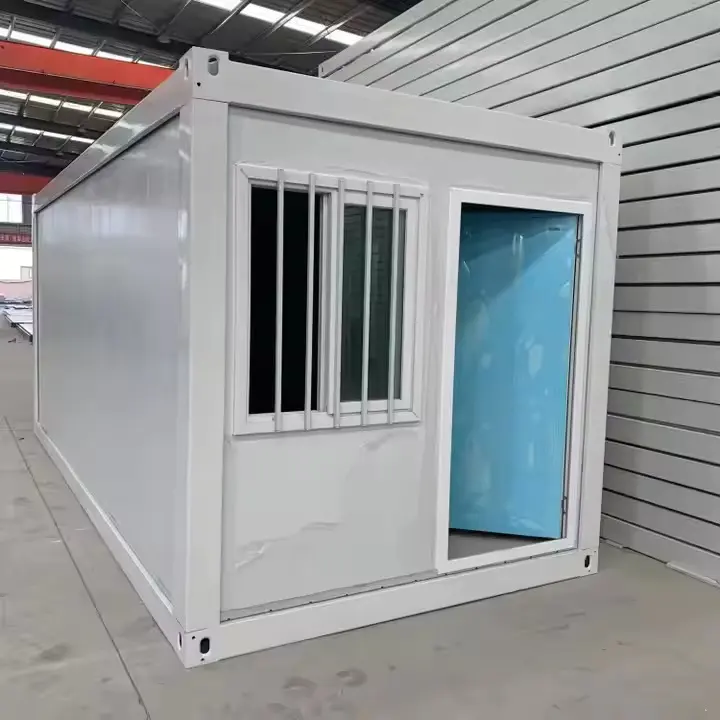Dom kontajnera s plochým balením 20 stôp