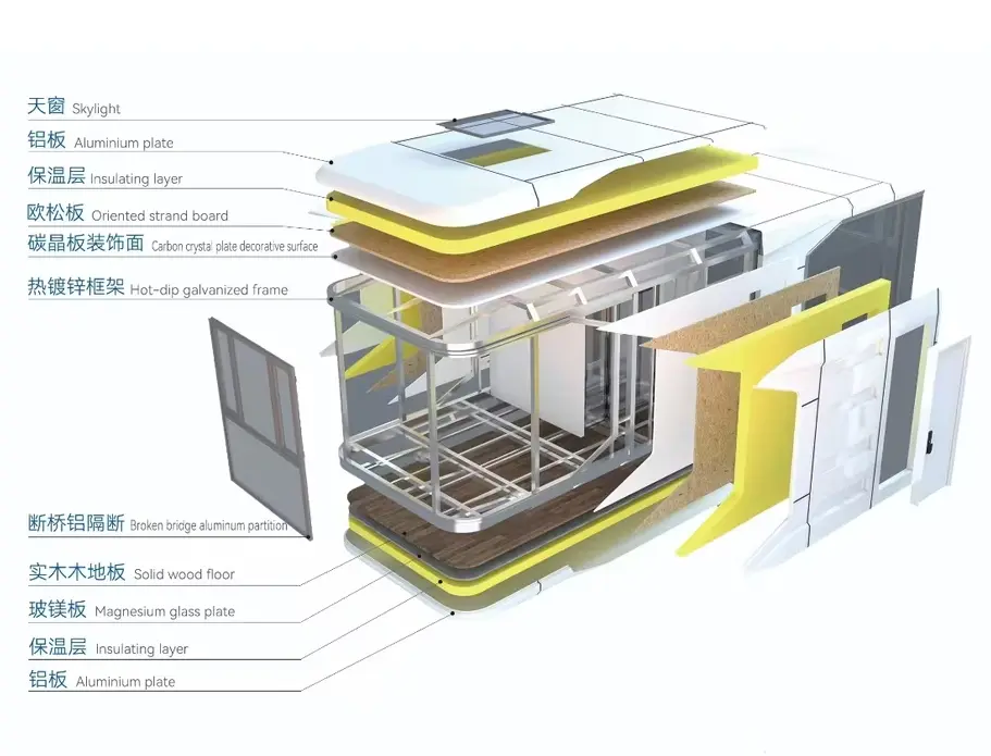 Luxury Apple Cabin House Luxury Apple Cabin House